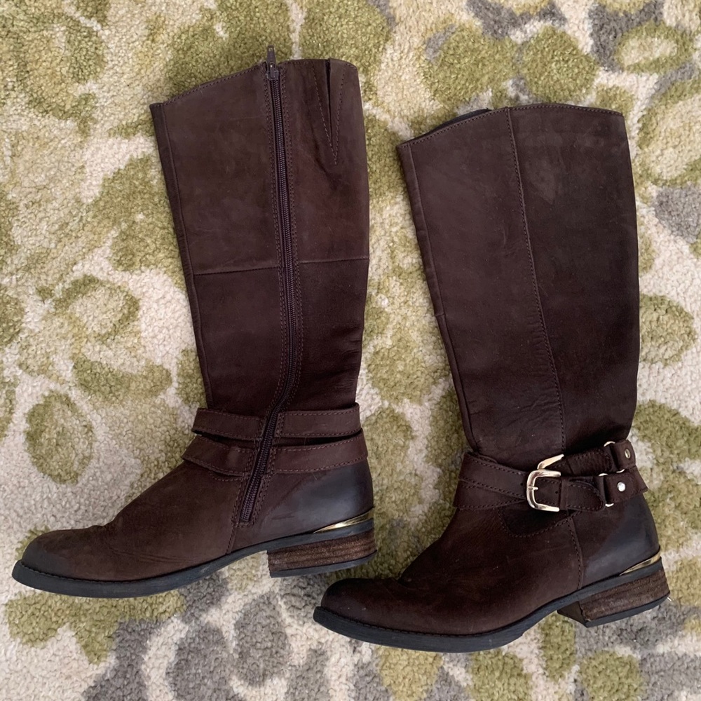 Steve Madden Dark Brown riding boots - Picture 2 of 2